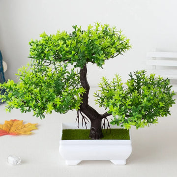 Artificial Bonsai Plant Potted Tree for Home
